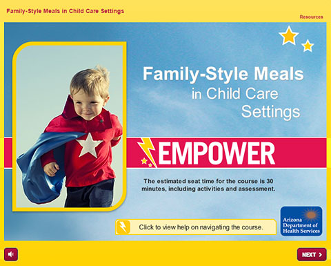 Empower Training: Family-Style Meals in Child Care Settings